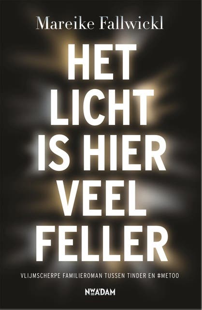 Het licht is hier veel feller: Spannende, actuele en vlijmscherpe roman over de gapende kloof tussen de generaties en de seksen – omslag van het luisterboek van Mareike Fallwickl