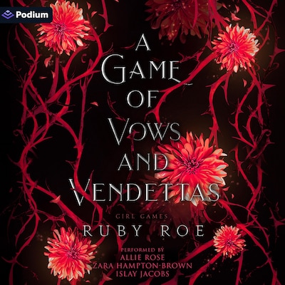 A Game of Vows and Vendettas – omslag til lydbogen af Ruby Roe