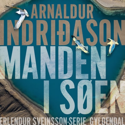 Manden i søen – omslag til lydbogen af Arnaldur Indriðason