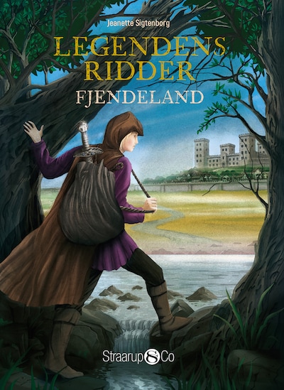 Legendens ridder - Fjendeland – omslag til lydbogen af Jeanette Sigtenborg