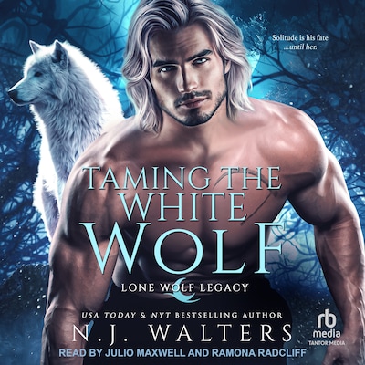 Taming the White Wolf – omslag til lydbogen af N.J. Walters