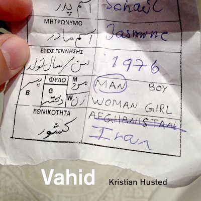 Vahid – omslag til lydbogen af Kristian Husted