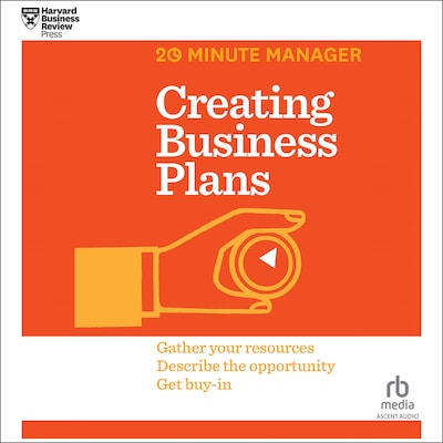 Creating Business Plans – omslag til lydbogen af HARVARD BUSINESS REVIEW