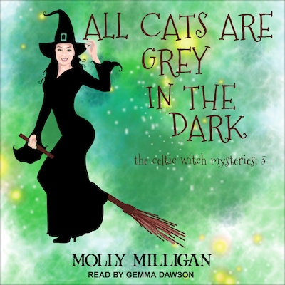 All Cats Are Grey In The Dark – omslag til lydbogen af Molly Milligan