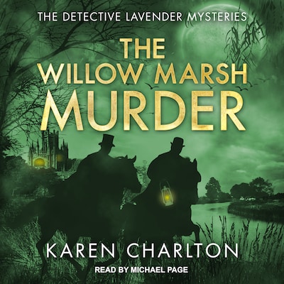 The Willow Marsh Murder – omslag til lydbogen af Karen Charlton