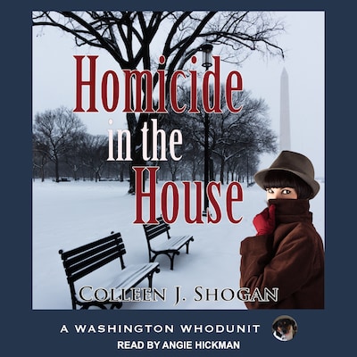 Homicide in the House – omslag til lydbogen af Colleen Shogan