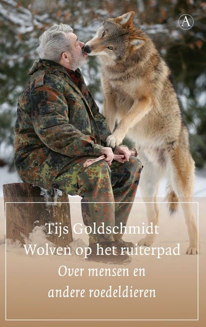 Wolven op het ruiterpad: Over mensen en andere roedeldieren – omslag van het luisterboek van Tijs Goldschmidt