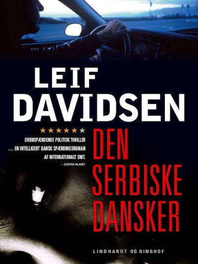 Den serbiske dansker – omslag til lydbogen af Leif Davidsen