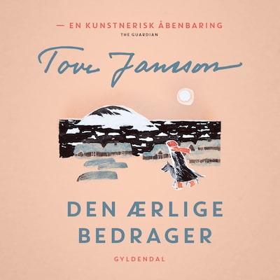Den ærlige bedrager – omslag til lydbogen af Tove Jansson