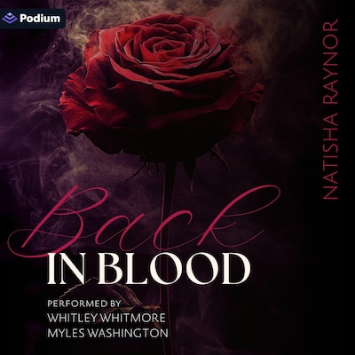 Back in Blood – omslag til lydbogen af Natisha Raynor