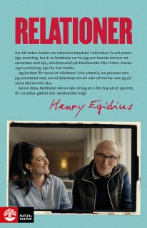 Relationer – omslag till ljudboken av Henry Egidius