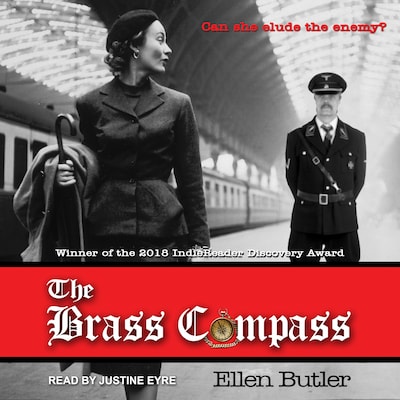 The Brass Compass – omslag til lydbogen af Ellen Butler