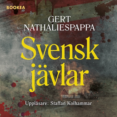 Svenskjävlar – omslag till ljudboken av Gert Nathaliespappa