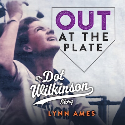 Out at the Plate – omslag til lydbogen af Lynn Ames