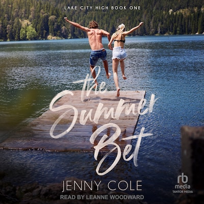 The Summer Bet – omslag til lydbogen af Jenny Cole