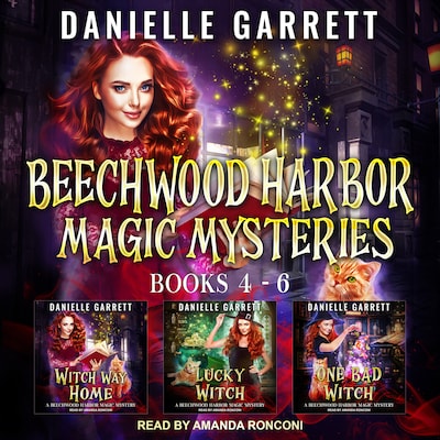 Beechwood Harbor Magic Mysteries Boxed Set 4-6 – omslag til lydbogen af Danielle Garrett