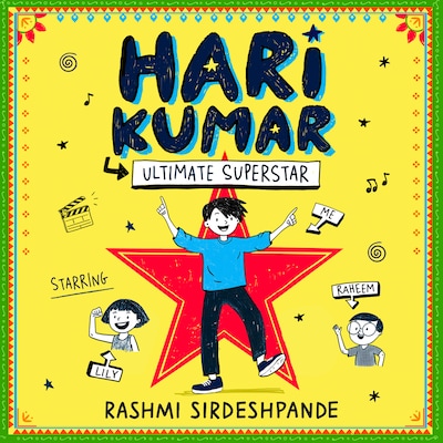 Hari Kumar, Ultimate Superstar – omslag til lydbogen af Rashmi Sirdeshpande