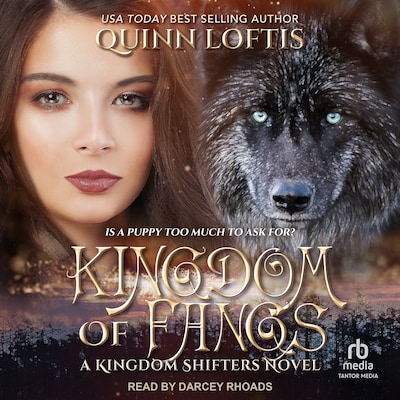 Kingdom of Fangs – omslag til lydbogen af Quinn Loftis
