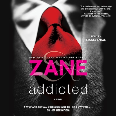 Addicted – omslag til lydbogen af Zane
