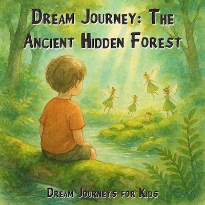 Dream Journeys for Kids, Dream Journey: The Ancient Hidden Forest (Unabridged) – omslag til lydbogen af Claudia Schröder