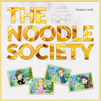 The Noodle Society – omslag van het luisterboek van Stephan Lendi