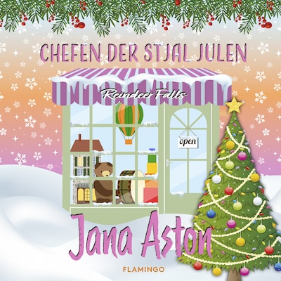 Chefen, der stjal julen – omslag til lydbogen af Jana Aston