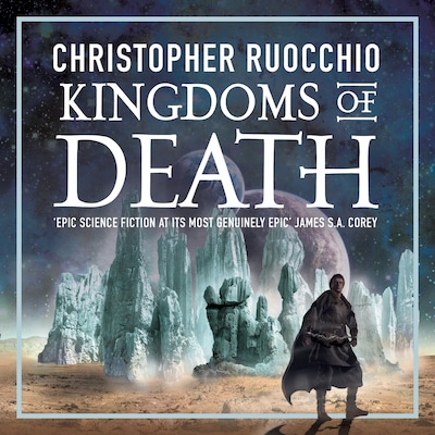 Kingdoms of Death – omslag til lydbogen af Christopher Ruocchio