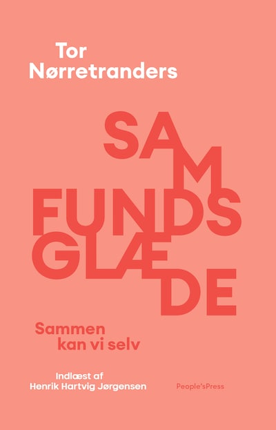 Samfundsglæde – omslag til lydbogen af Tor Nørretranders