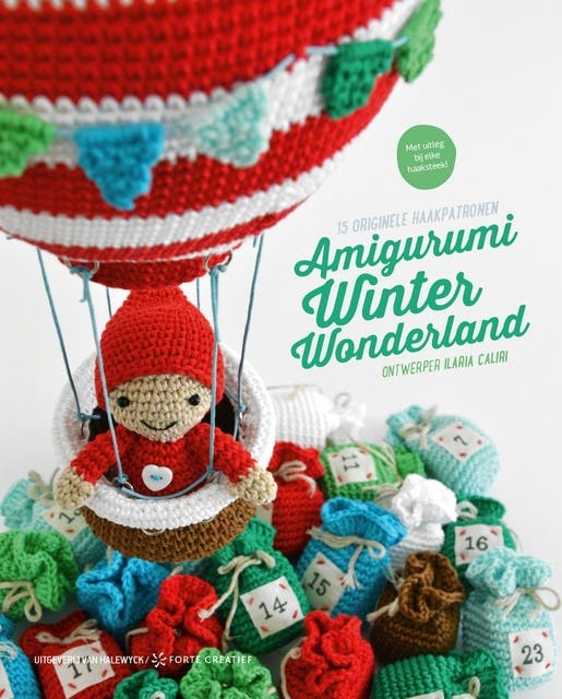 Amigurumi winter wonderland: 15 orginele haakpatronen – omslag van het luisterboek van Joke Vermeiren