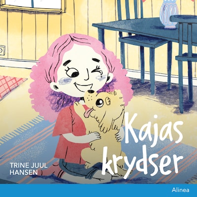 Kajas krydser – omslag til lydbogen af Trine Juul Hansen