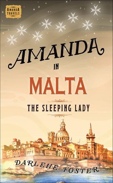 Amanda in Malta: The Sleeping Lady – omslag til lydbogen af Darlene Foster