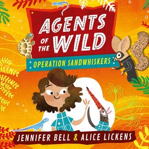 Agents of the Wild: Operation Sandwhiskers – okładka audiobooka, autor Jennifer Bell