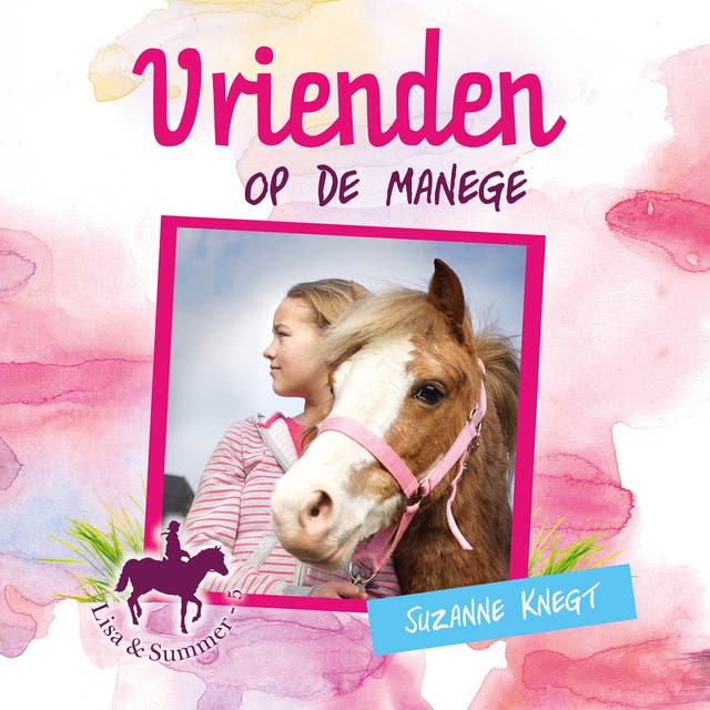 Vrienden op de manege – omslag van het luisterboek van Suzanne Knegt