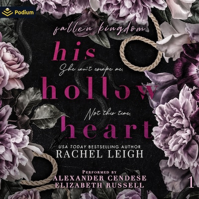 His Hollow Heart – omslag til lydbogen af Rachel Leigh