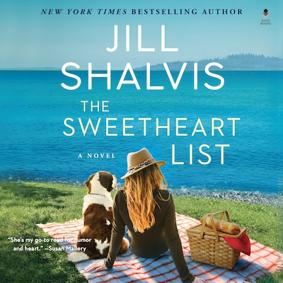 The Sweetheart List – omslag til lydbogen af Jill Shalvis