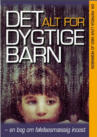 Det alt for dygtige barn – omslag til lydbogen af Patricia Love