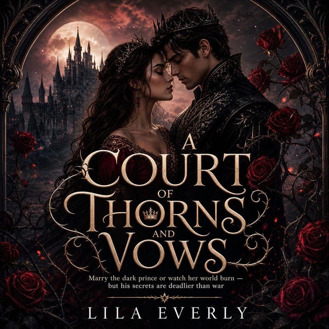 A Court of Thorns and Vows: Marry the dark prince or watch her world burn but his secrets are deadlier than war – omslag til lydbogen af Lila Everly