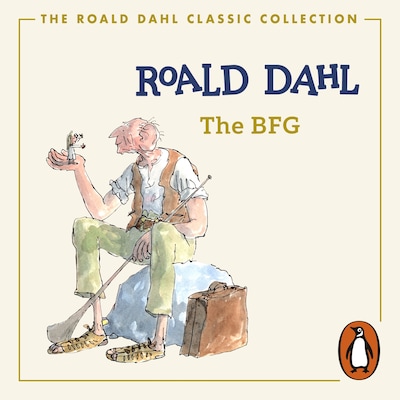 The BFG – omslag til lydbogen af Roald Dahl