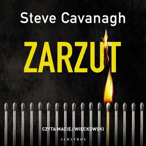 Zarzut. Eddie Flynn. Tom 2 – okładka audiobooka, autor Steve Cavanagh