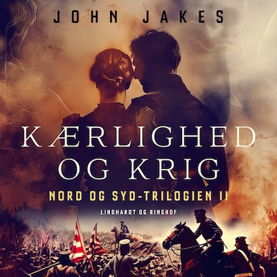 Kærlighed og krig – omslag til lydbogen af John Jakes