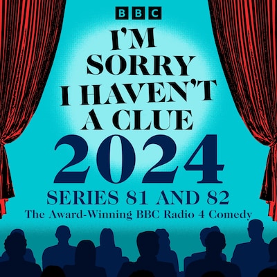 I’m Sorry I Haven’t a Clue 2024 – omslag til lydbogen af BBC Radio Comedy