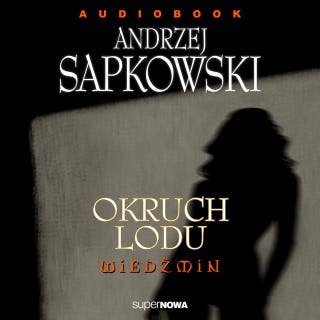 Okruch lodu – okładka audiobooka, autor Andrzej Sapkowski