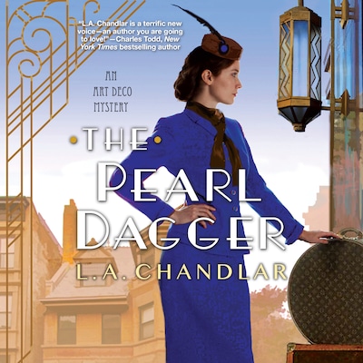 The Pearl Dagger – omslag til lydbogen af L.A. Chandlar
