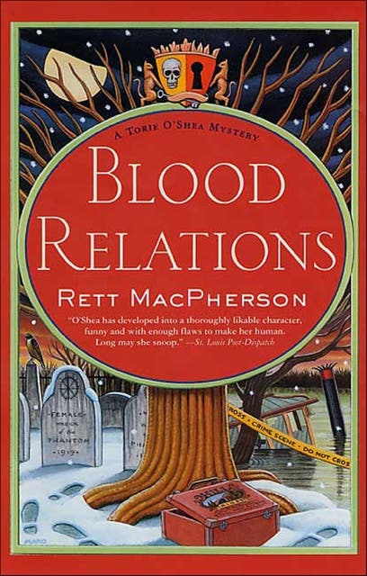 Blood Relations: A Torie O'Shea Mystery – omslag til lydbogen af Rett Macpherson