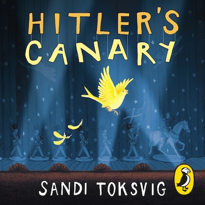 Hitler's Canary – omslag til lydbogen af Sandi Toksvig