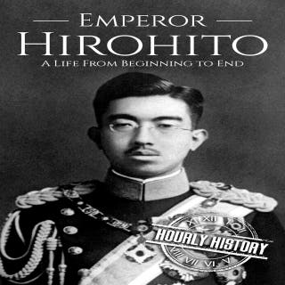 Hirohito: A Life from Beginning to End – omslag till ljudboken av Hourly History