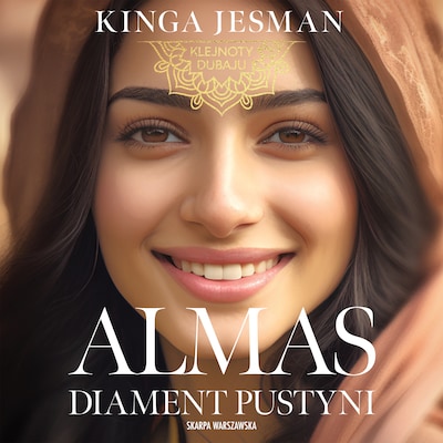 Almas. Diament pustyni – okładka audiobooka, autor Kinga Jesman