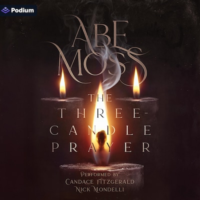 The Three-Candle Prayer – omslag til lydbogen af Abe Moss