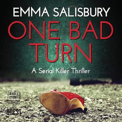 One Bad Turn – omslag til lydbogen af Emma Salisbury