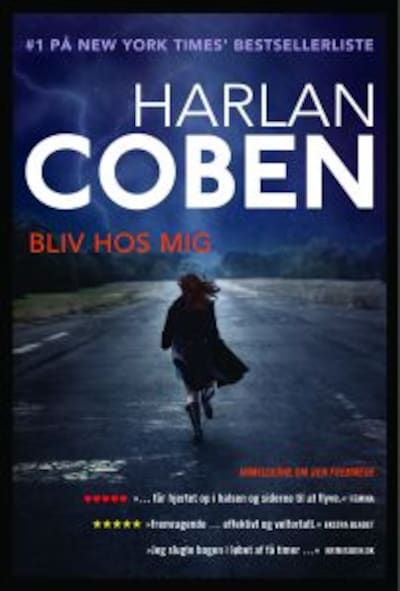 Bliv hos mig – omslag til lydbogen af Harlan Coben